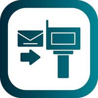 Direct Mail Vector Icon Design