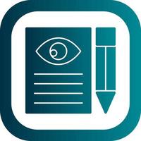 Vision Vector Icon Design