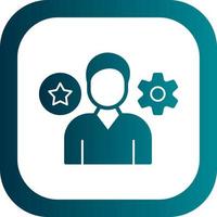 Employee Skills Vector Icon Design