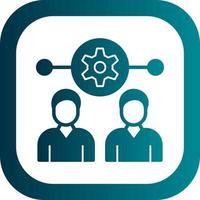 Hr Management Vector Icon Design