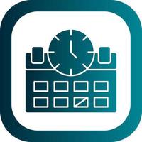 Deadline Vector Icon Design