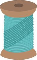 colored bobbin thread vector