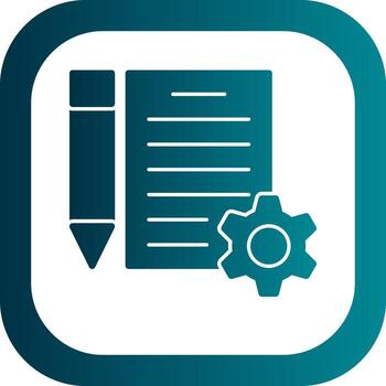 crear diseño de icono de vector de contenido