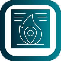 Heat Maps Vector Icon Design