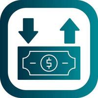 Cash Flow Vector Icon Design