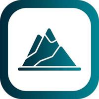 Mountains Vector Icon Design