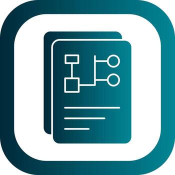 Workflow Vector Icon Design