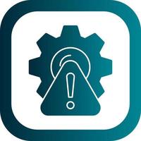 Risk Management Vector Icon Design