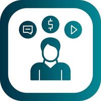 Consumer Behavior Vector Icon Design