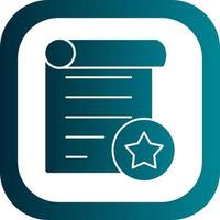 Assessment Vector Icon Design
