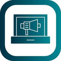 Online Pr Vector Icon Design