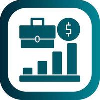 Growing Business Vector Icon Design