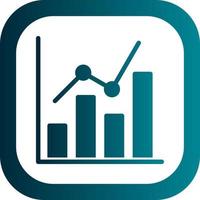 Market Analytics Vector Icon Design