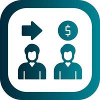 Loan Money Vector Icon Design