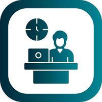 Office Life Vector Icon Design