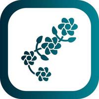 Floral Design Vector Icon Design