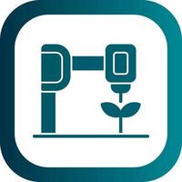 Bioprinting Vector Icon Design