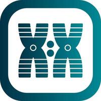Chromosome Vector Icon Design