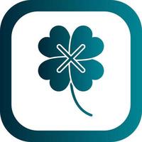 Clover Vector Icon Design