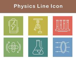 Physics Vector Icon Set