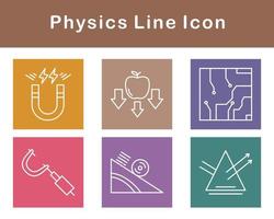 Physics Vector Icon Set