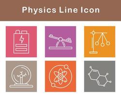 Physics Vector Icon Set