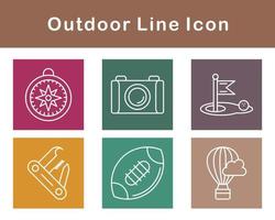 Outdoor Vector Icon Set