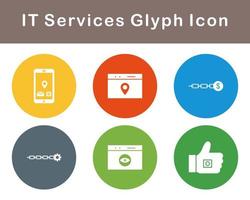 IT Services Vector Icon Set