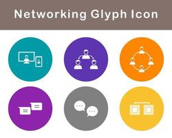 Networking Vector Icon Set