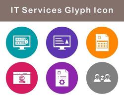 IT Services Vector Icon Set