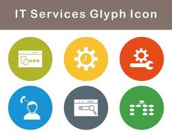 IT Services Vector Icon Set