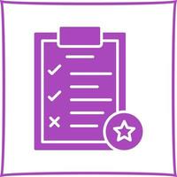 Task List Vector Icon