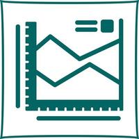 Spline Chart Vector Icon