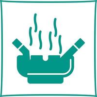 Ashtray Vector Icon