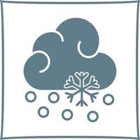 Snow Fall Vector Icon