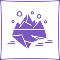 Iceberg Vector Icon