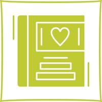 Wedding Album Vector Icon