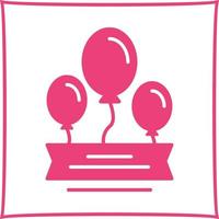 Balloons Vector Icon
