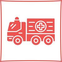 Ambulance Vector Icon