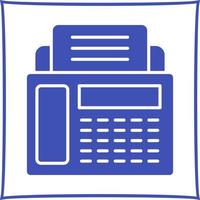 Fax Machine Vector Icon