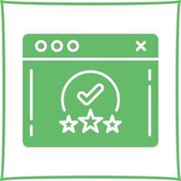Rating Vector Icon