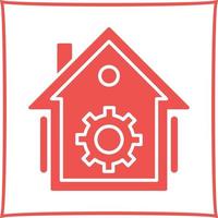 icono de vector de automatización del hogar