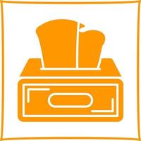 Tissue Box Vector Icon