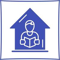 Home Learning Vector Icon