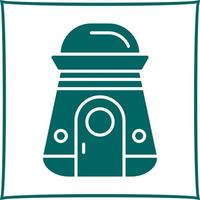 Space Capsule Vector Icon