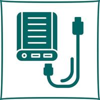 Power Bank Vector Icon