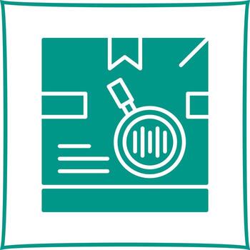 Tracking Code Vector Icon