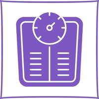 Weight Scale Vector Icon