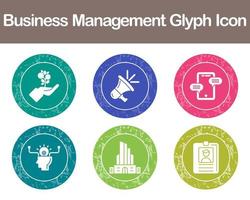 Business Management Vector Icon Set