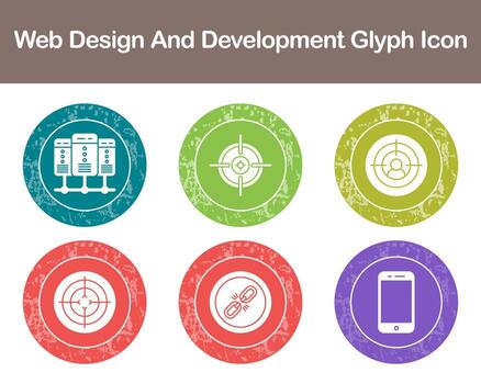 Web Design And Development Vector Icon Set